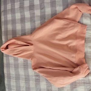 Women's A New Day Solid Pink Hoodie